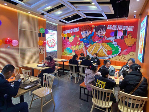 热烈祝贺如意馄饨浙江湖州长兴利时广场店盛大开业！