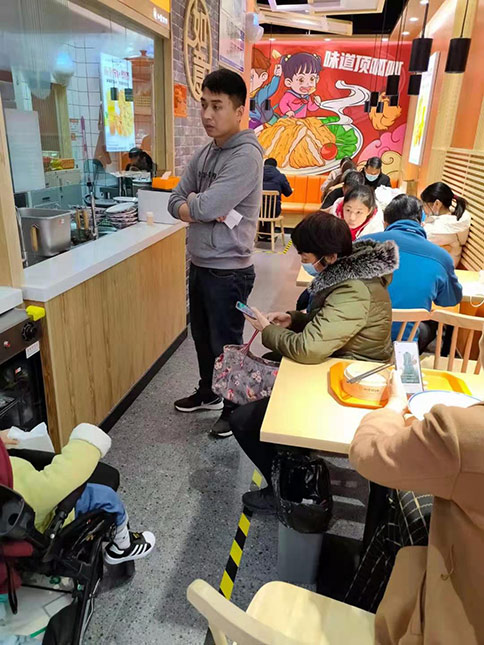 热烈祝贺河南郑州如意馄饨瀚海海尚店盛大开业，祝老板财源广进！
