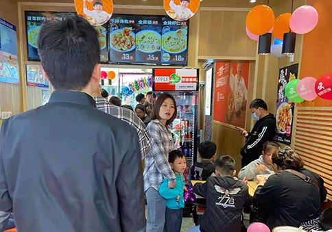 热烈祝贺浙江湖州如意馄饨德清雷甸镇店盛大开业！