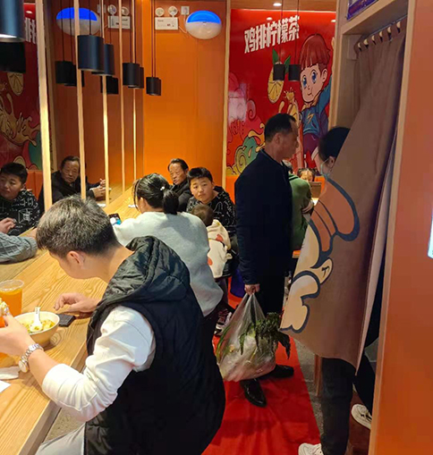 热烈祝贺江苏太仓如意馄饨大庆店盛大开业！