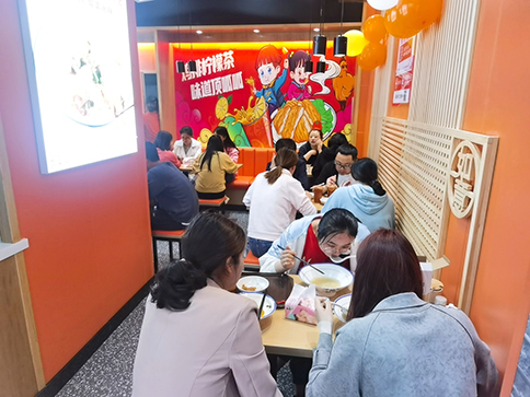 热烈祝贺江苏常州如意馄饨潘家店盛大开业！