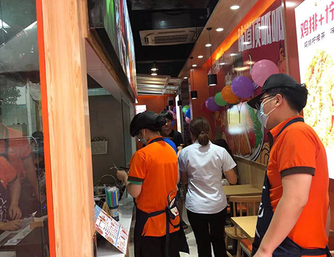 热烈祝贺湖北武汉如意馄饨燕岭店盛大开业！