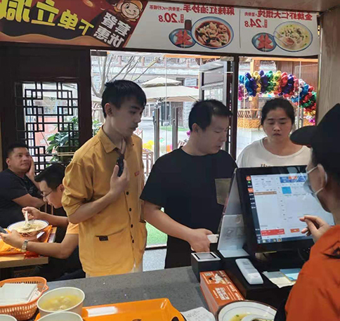 热烈祝贺湖北汉川如意馄饨天屿湖店盛大开业！