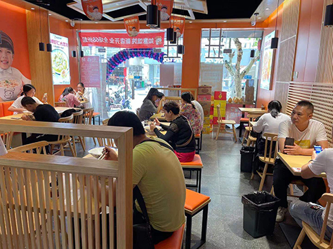 热烈祝贺浙江杭州如意馄饨瓶窑店盛大开业！