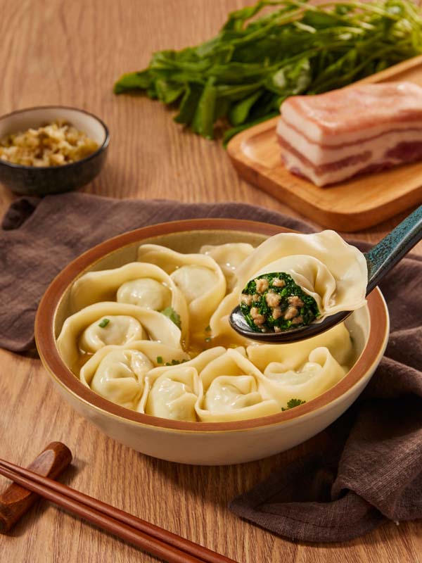 荠菜鲜肉