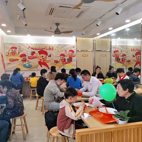 热烈祝贺江苏常州如意馄饨玉兰广场店盛大开业！
