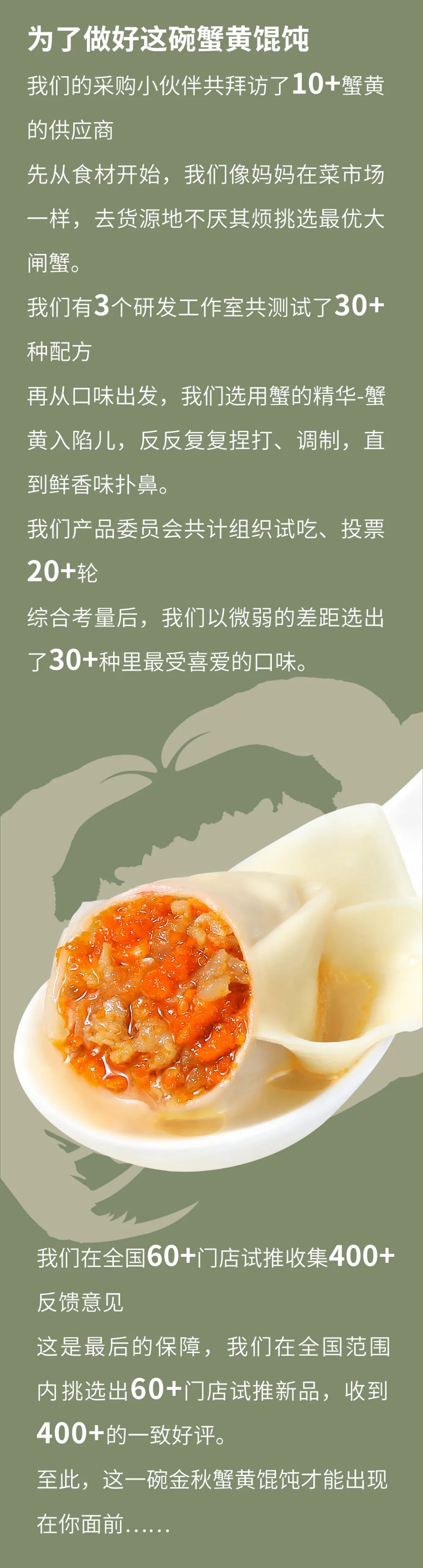 重磅上新|金秋蟹黄、大虾三鲜、香菇荠菜3大鲜品来报到！