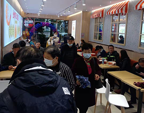 热烈祝贺如意馄饨湖北省人民医院店盛大开业！